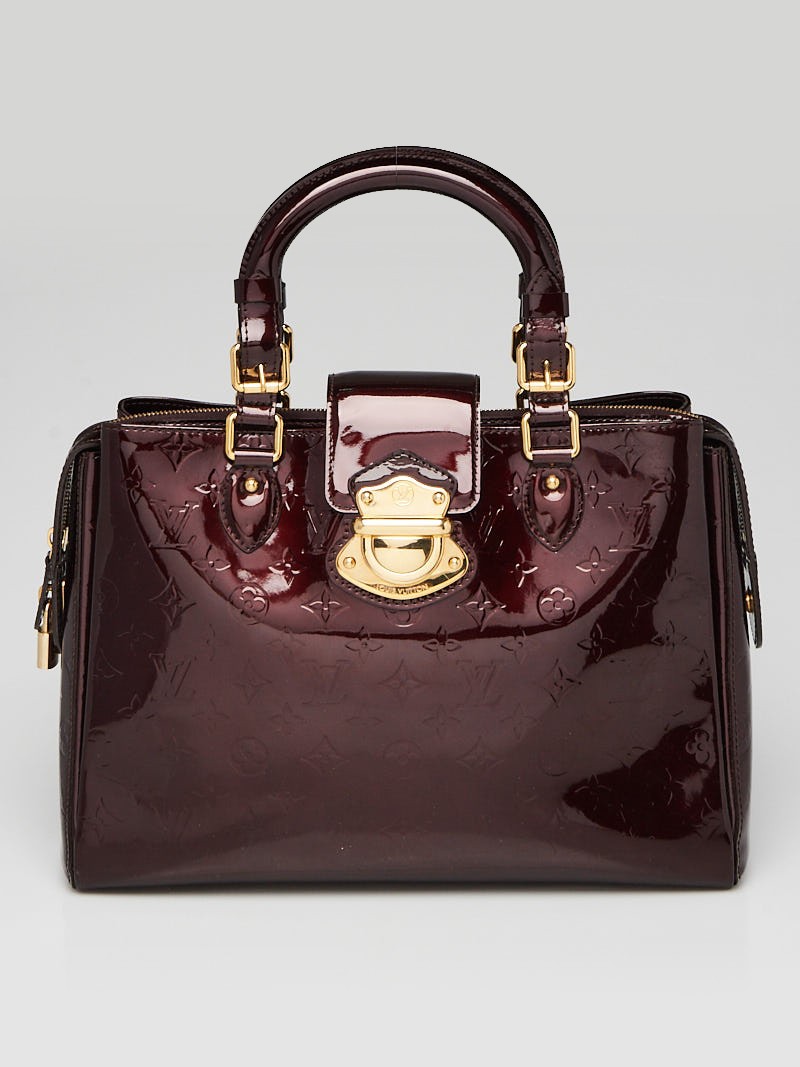 Louis Vuitton Amarante Monogram Vernis Melrose Avenue Bag