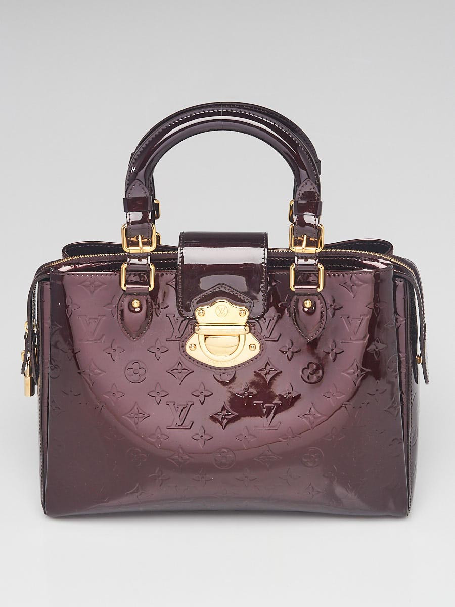 Louis Vuitton Amarante Monogram Vernis Melrose Avenue Bag