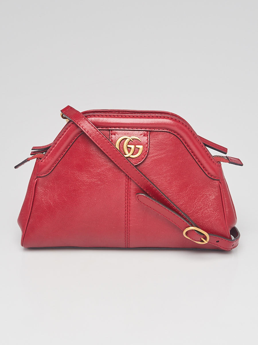 Gucci Red Leather Re(Belle) Small Shoulder Bag