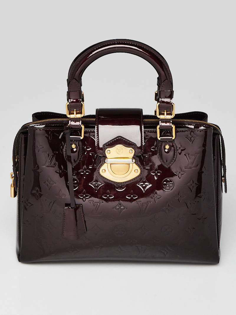 Louis Vuitton Amarante Monogram Vernis Melrose Avenue Bag
