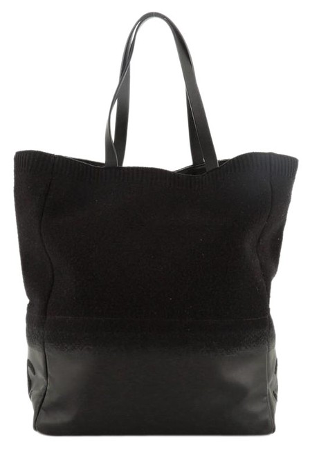 Chanel Sport Wool and Calfskin North South Tote